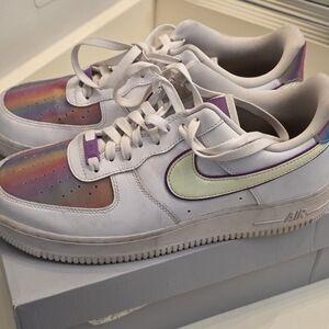 Nike Women's Air Force 1 "Easters" White Sneakers